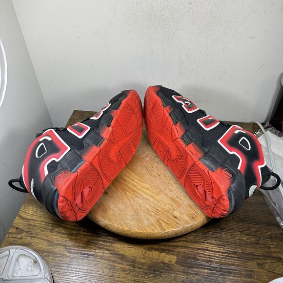 Nike Air More Uptempo Shoes Mens Size 12 Basketball CJ6129-001 Swoosh Sneakers main image 7